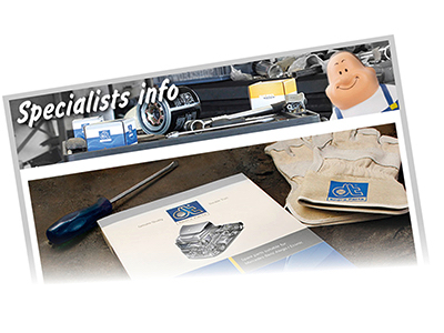 Foto Sua marca para um trabalho bem feito. Todas a vantagens da marca DT Spare Parts para profissionais de oficina em um relance.